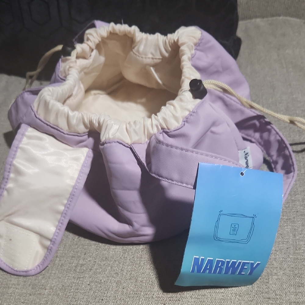 Purple Cosmetic Bag